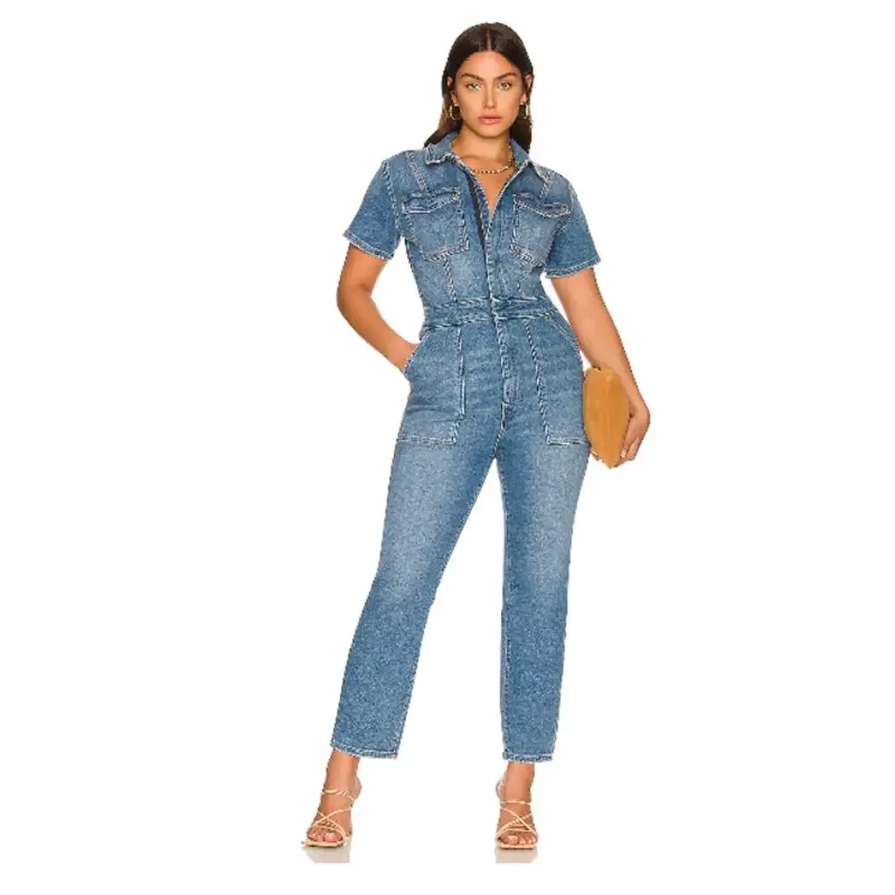 Good American Fit For Success Jumpsuit Size‎ Small